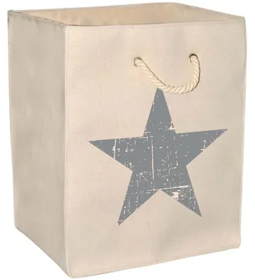 Produktbild von osoltus Wäschetonne Wäschesortierer Wäschebox Stern Stars 114-03