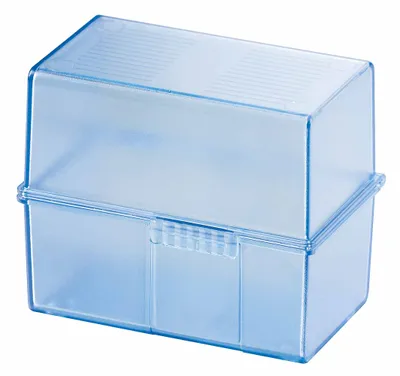 Immagine prodotto di Karteikasten A7 250Kk Blau Han 977-64 Karteikasten Transluzent A7 250Kk Blau