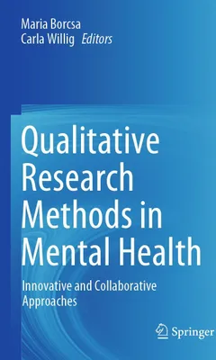 Produktbild von Qualitative Research Methods in Mental Health