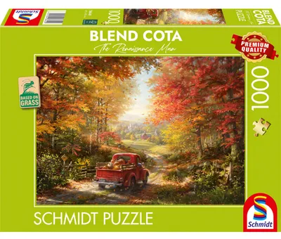 Obrázok produktu pre Schmidt Spiele 58640, 1000 kusov, Krajinka, 3 rok / roky