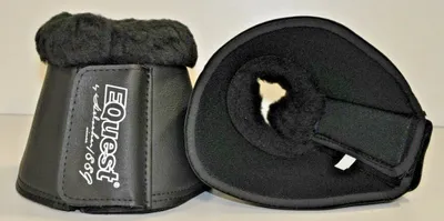 Produktbild von EQuest Hufglocken mit Fell Springglocken, Größe:M