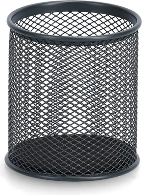 Obrázek produktu pro ZELLER Stojánek na tužky drátěný, antracit 8 × 9,5 cm