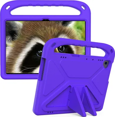 Obrázek produktu pro Ochranné pouzdro pro Huawei Mediapad T5 10,1", lehké dětské pouzdro z EVA s držadlem a stojánkem Fialová