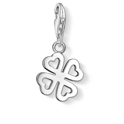 Produktbild von Thomas Sabo 0790-001-12 Charm-Anhänger Kleeblatt Sterling-Silber