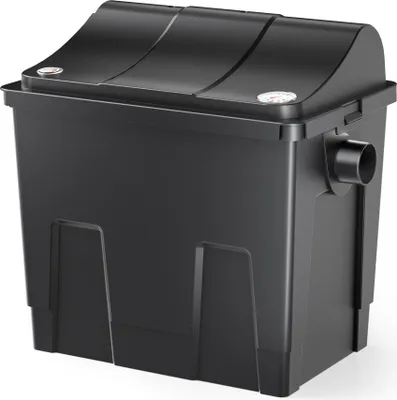 Image de SunSun CBF-200A et Unité UV - 400 × 275 × 400 mm - Filtre biologique Système de filtration à 1 Chambre - pour 6000 l/h / capacité étang max. 8000 l - avec Média filtration - Stérilisation