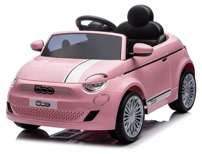 Immagine prodotto di Macchina Elettrica per Bambini Licenza Fiat 500 12V con Telecomando Rosa