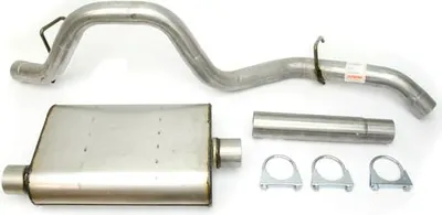 Zdjęcie produktu dla Sportowy układ wydechowy 4.0-L. Turbo Weld tłumik z końcówką rury wydechowej Jeep Wrangler TJ 96-99