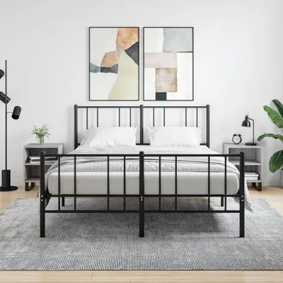 Image de vidaXL Tables de nuit 2 pcs. Gris Sonoma 40x30x50 cm Bois composite
