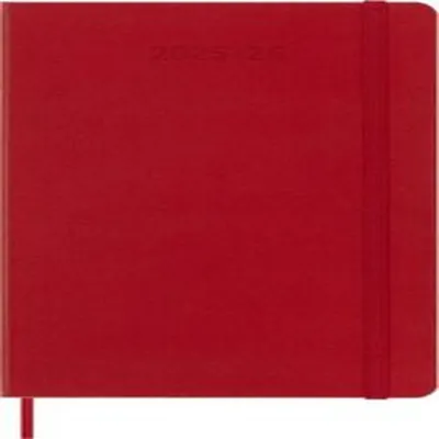 Image de MOLESKINE Livre Calendrier 2025/2026 18 mois L/A5 rouge clair