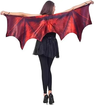 Produktbild von Halloween-Drachen-Umhangflügel für Erwachsene und Frauen, Halloween-Party-Kostüm für Cosplay-Events, Bühnenauftritte