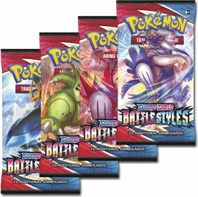 Produktbild von Pokémon Sword & Shield– Battle Styles Booster Pack Englisch