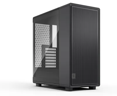 Produktbild von Fractal Design Epoch, Midi Tower, PC, Schwarz, ATX, micro ATX, Mini-ITX, Stahl, Gehärtetes Glas, Gaming
