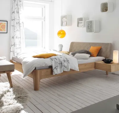 Produktbild von HASENA Oak Bianco Bett Xylo 20 mit Kopfteil Gabo 160x200