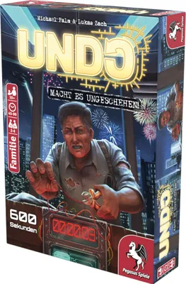 Immagine prodotto di UNDO 600 secondi gioco di carte, cooperativo, dai 10 anni in su, 2-6 giocatori