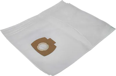 Produktbild von vhbw 5x Staubbeutel kompatibel mit Nilfisk Aero 26-21 PC, 31-21 PC INOX, 26-2L PC Staubsauger - 42cm x 25cm Weiß
