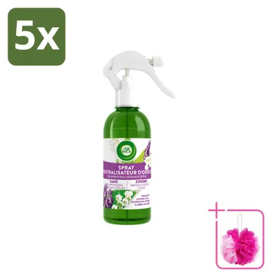 Produktbild von 5 x Air Wick Active Fresh Raumspray Lavendel & Lilie 237 ml - Sparpackung - 5 Stücke