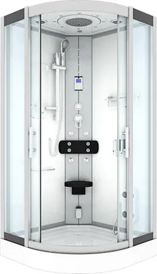 Produktbild von Duschkabine Dusche D46-00T0 Komplettdusche Fertigdusche 80x80 cm