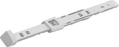 Image de Leitz 1727-00-85 1727 Butée pour perforateur série NeXXt - plastique, gris clair