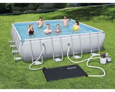 Produktbild von Bestway Solar-Poolheizmatt Schwarz 110 x 171 cm PVC - Poolzubehör &38052