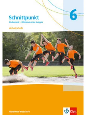 Produktbild von Schnittpunkt Mathematik 6. Arbeitsheft mit Lösungsheft Klasse 6. Differenzierende Ausgabe Nordrhein-Westfalen