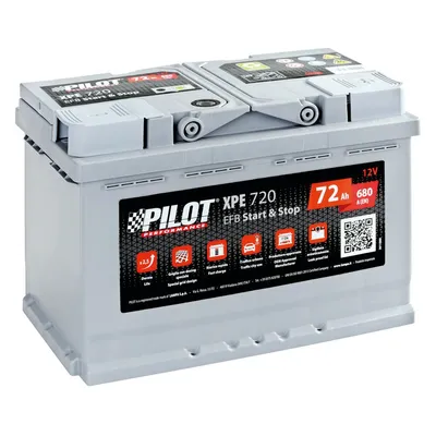 Produktbild von Autobatterie 12V Pilot Start-Stop EFB 72 Ah 680 A L3