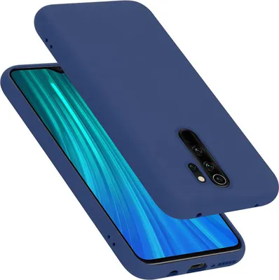 Produktbild von Cadorabo Schutzhülle für Xiaomi RedMi NOTE 8 PRO Hülle in Blau Handyhülle Case Cover TPU Etui