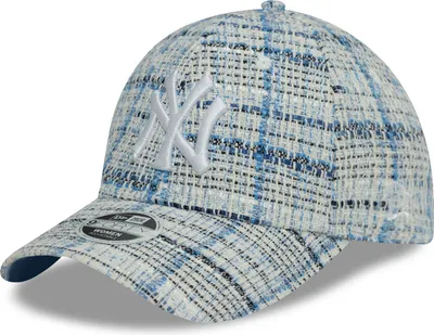 Produktbild von New Era Women MLB 9FORTY Tweed Cap New York Yankees blue