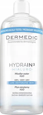 Zdjęcie produktu dla Dermedic Hydrain 3 Hialuro Płyn micelarny 500ml