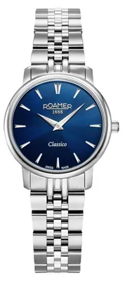 Produktbild von Roamer Armbanduhr Classico Ladies Blue - Silver