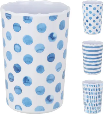 Image de Tasses en mélamine Excellent Houseware, 340 ml, ø 8 x h 11 cm, assortiment de 3