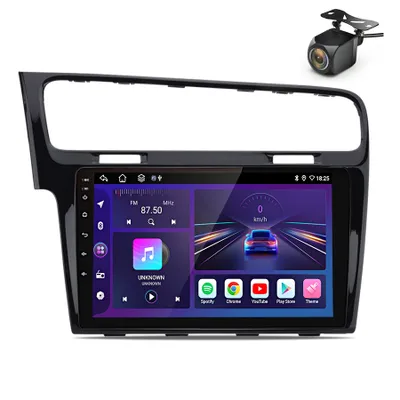 Produktbild von 10'' Android13 Autoradio Für Golf 7 2013-2017 Wifi USB SWC BT 2+64GB Carplay android auto 2Din mit camera