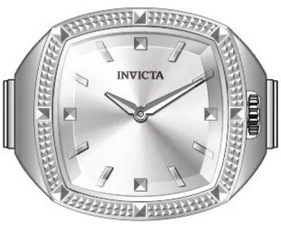 Produktbild von Invicta Mini Ring 50637 Damenuhr - Quarzwerk - Edelstahl mit silbernem Zifferblatt - 23 mm