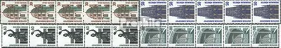 Produktbild von Briefmarken BRD (BR.Deutschland) 1987 Mi 1339A R I-1342A R I Fünferstreifen mit Zählnummer (kompl.Ausg.) postfrisch Sehenswürdigkeiten