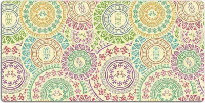Produktbild von Schreibtischmatte Tischunterlage 120x60 cm Mauspad - Marokkanisches Muster