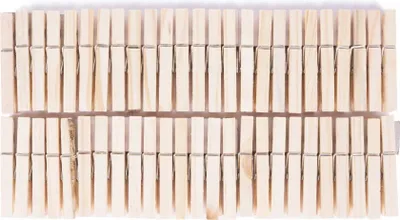 Produktbild von Wäscheklammern aus Holz 50 Stück