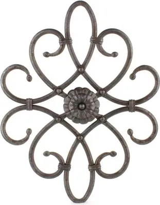 Immagine prodotto di LogistSystem - Ornamento in ferro battuto 530x420 mm - ad esempio come elemento per inferriate - ringhiere - recinzioni - cancelli - rosoni - grate 13.018.01