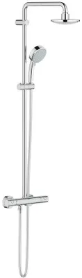 Duschsystem Tempesta Cosmopolitan 160 mit Thermostat, Chrom