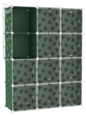 Image de Elzusha - Système de rangement modulaire avec 12 cubes