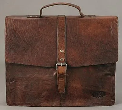 Produktbild von Pride & Soul Aktentasche Jayden 47183 8x37x30cm Leder braun