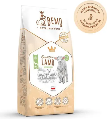 Productafbeelding van BEMO - Sensitive - Droogvoer voor volwassen honden - Lam - Klein/Medium - 10 kg