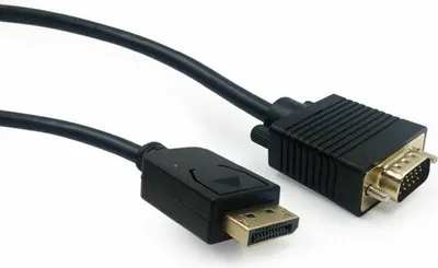 Zdjęcie produktu dla Gembird CCP-DPM-VGAM-6, 1,8 m, VGA (D-Sub), DisplayPort, Męska, Męska, 2048 x 1536 px