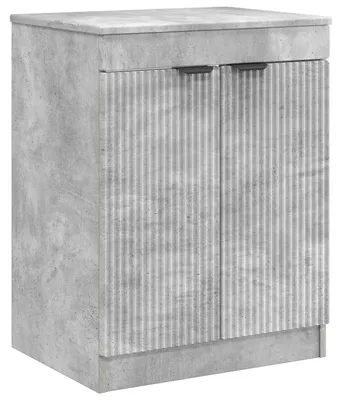Zdjęcie produktu dla Szafka łazienkowa vidaXL, kolor szary betonowy, 54 x 41 x 70 cm, materiał drewnopochodny
