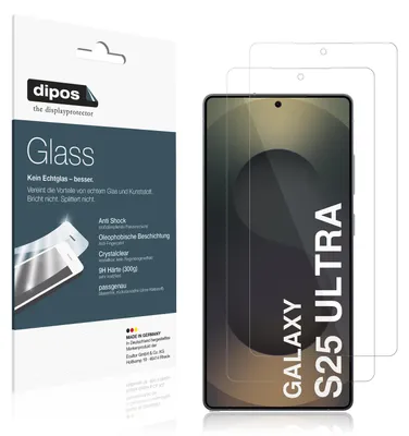 Produktbild von 2x dipos GlassCC Samsung Galaxy S25 Ultra
