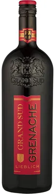Obrázek produktu pro Grand Sud Grenache Rouge sladké červené víno z Francie 1000ml