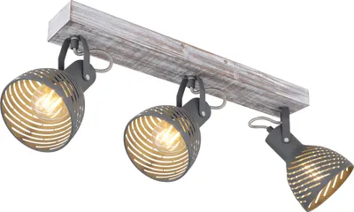 Obrázek produktu pro GLOBO 54661-3, Bílá, Dřevo, Kov, IP20, II, E27, 40 W