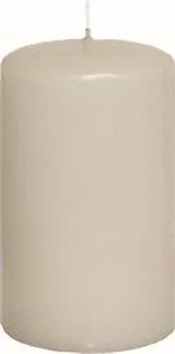 Produktbild von Stumpenkerzen Hellgrau (Moonstone) 20 x 4 cm, 10 Stück