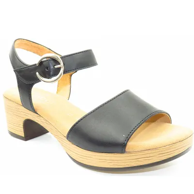 Produktbild von Gabor Comfort Foulardcalf Damen Sandale in Schwarz, Größe 39