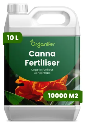 Zdjęcie produktu dla Canna Nawóz Płynny 10 L – 3-4-3 NPK – Do Kvitnúce Rośliny – Do Bujne Listy i Silne Kwiaty – Podporuje Korzenie i Vitalitu – Organifer