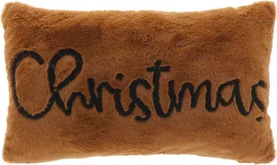 Produktbild von Unique Living |  Dekokissen Weihnachten 30x50cm Sandstein | Dekokissen Wohnzimmer oder Schlafzimmer