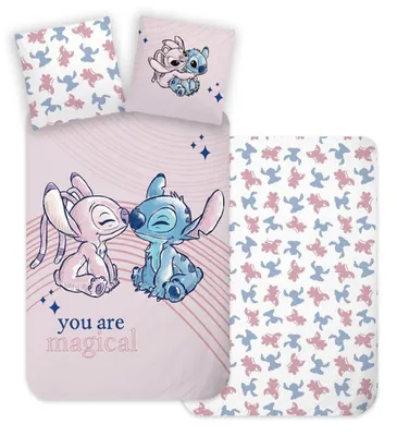 Produktbild von Lilo und Stitch Baby Bettwäsche 100 x 135 cm